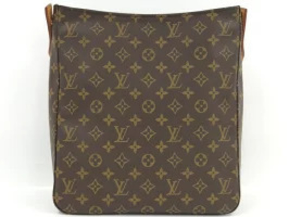Louis Vuitton Brown Looping Shoulder Bag Monogram